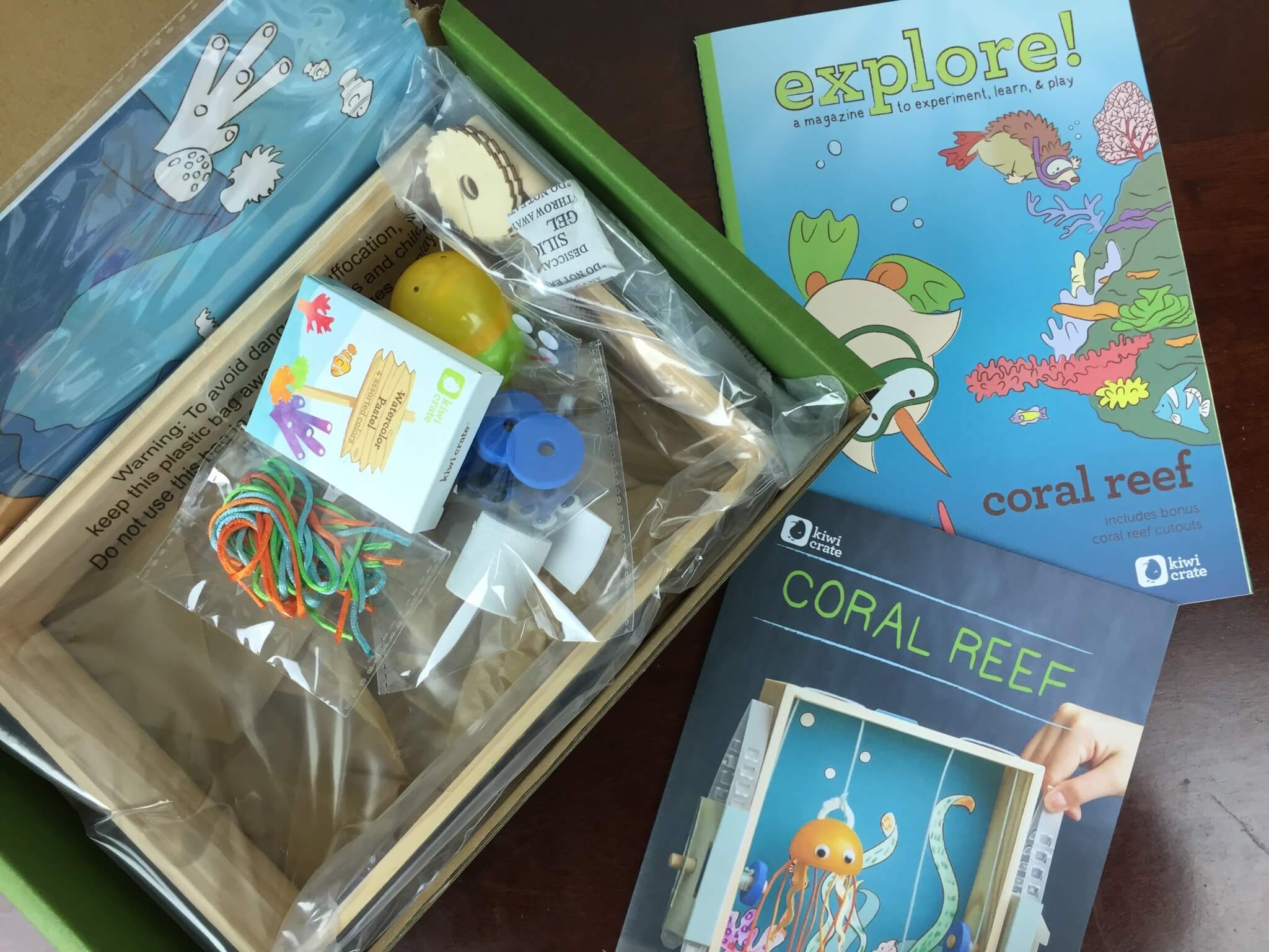 Kiwi Crate Review & Coupon – Coral Reef!