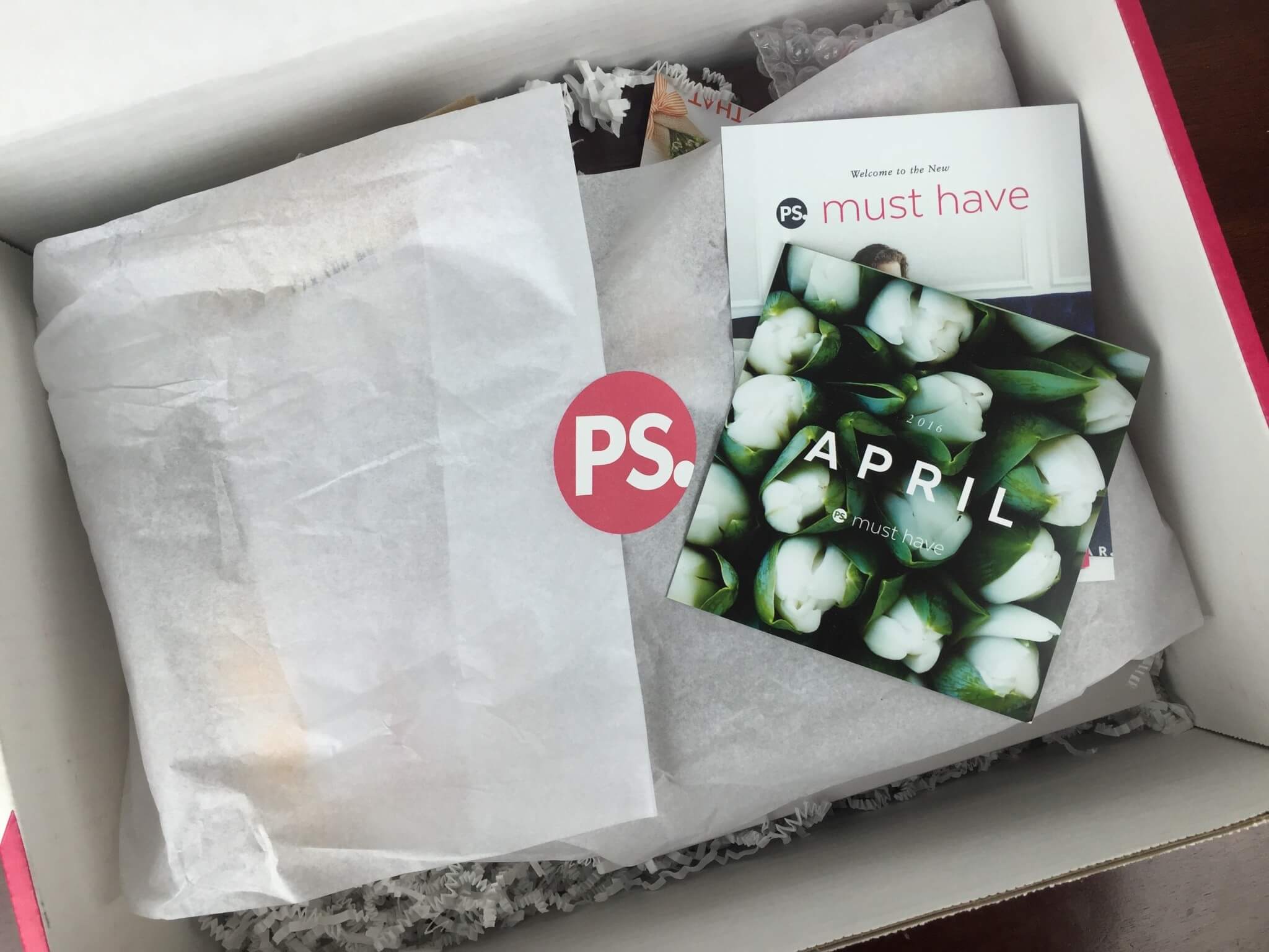 Popsugar Must Have Box April 2016 unboxing