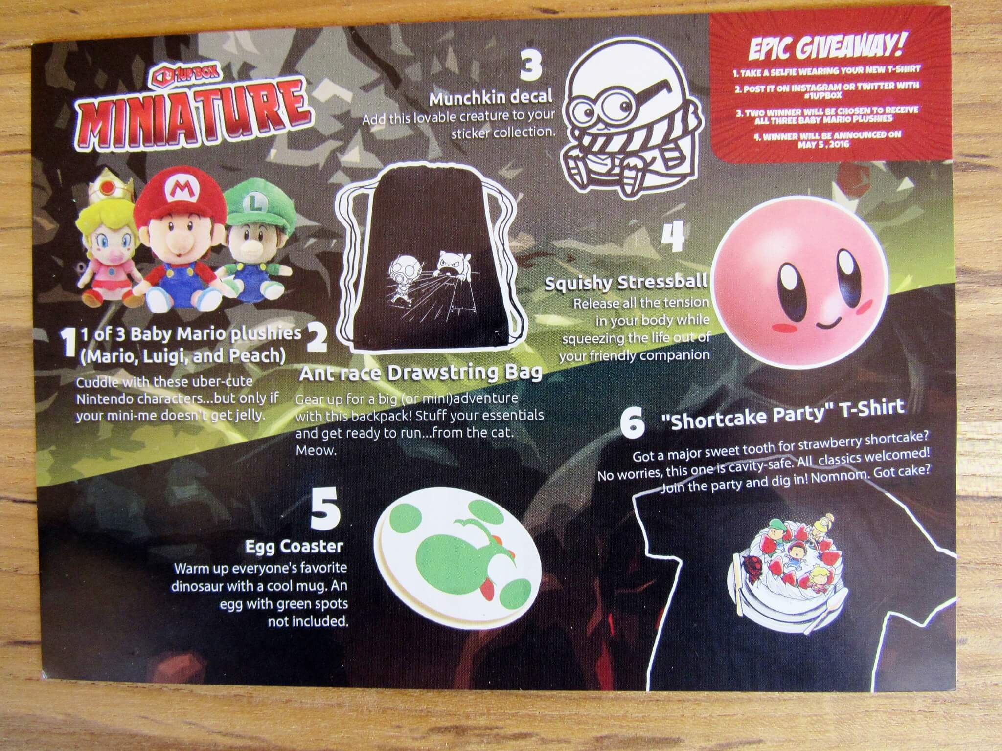 Information card