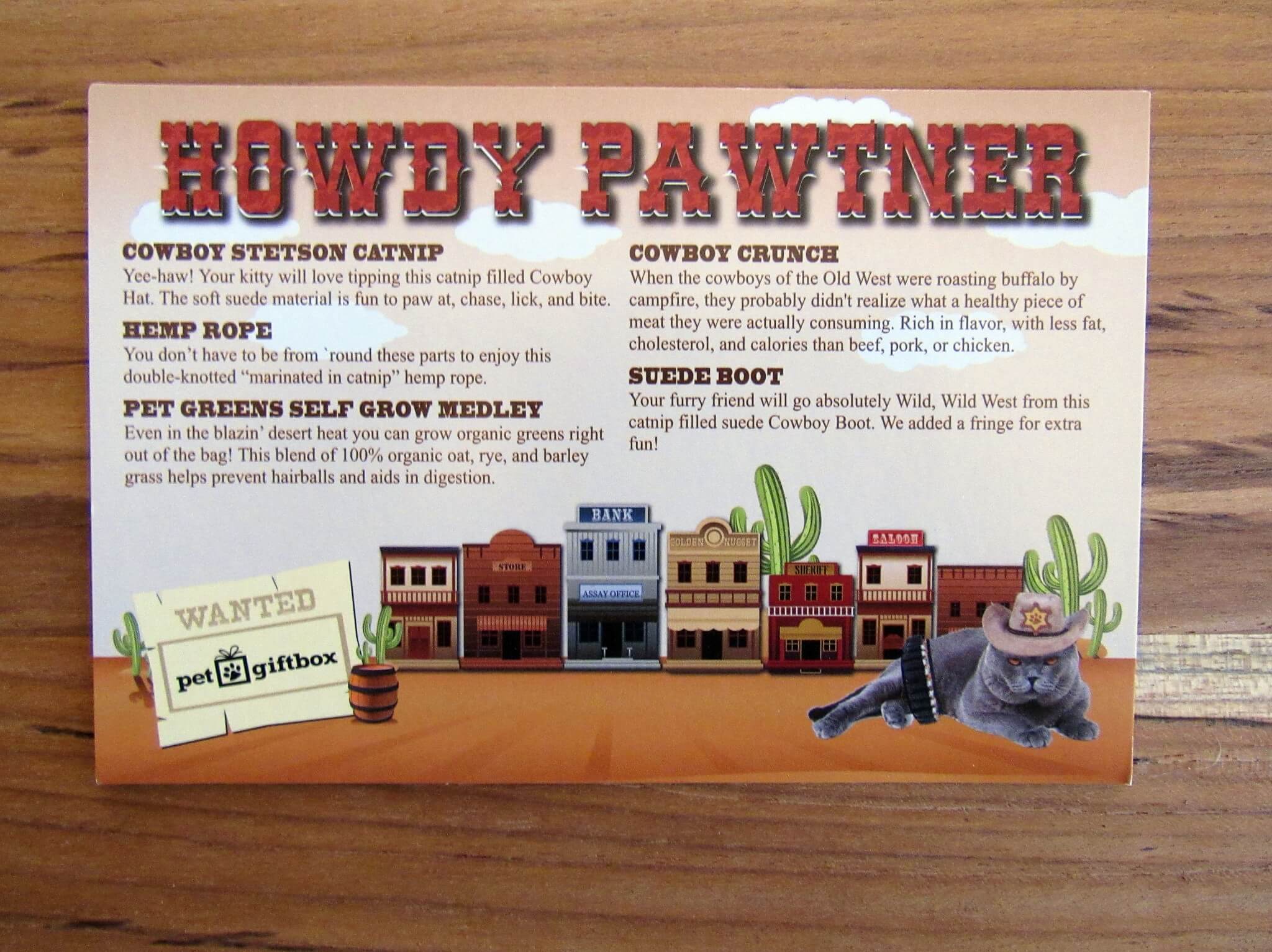 Information Card