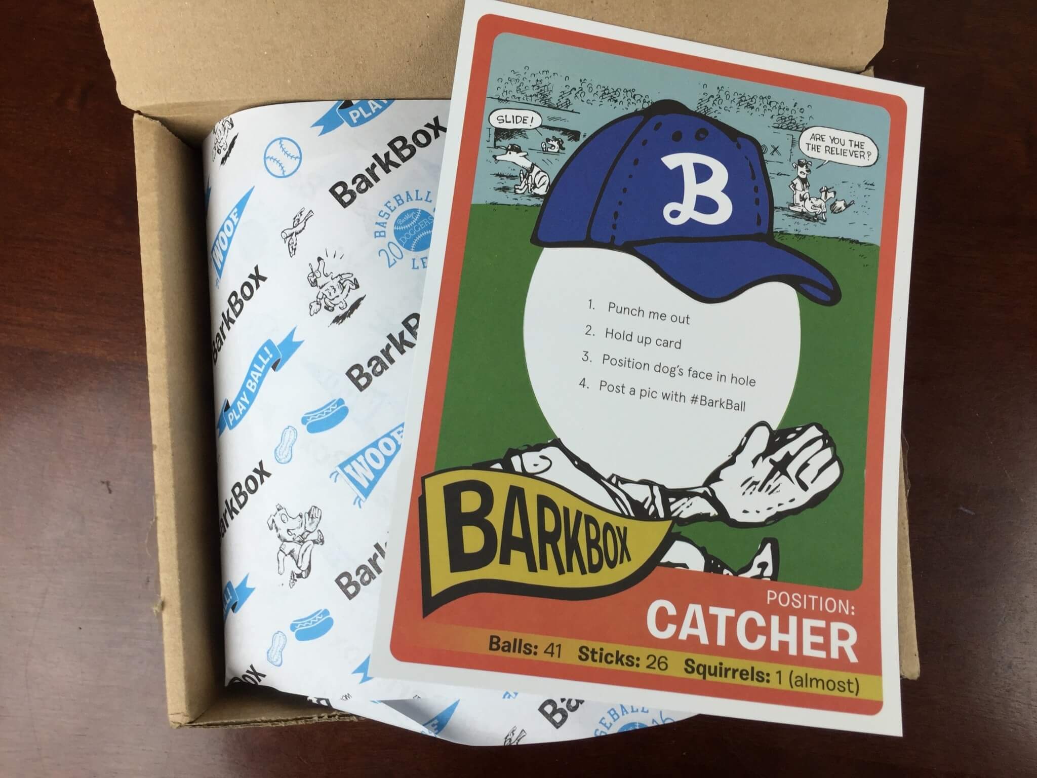 BarkBox April 2016 unboxing