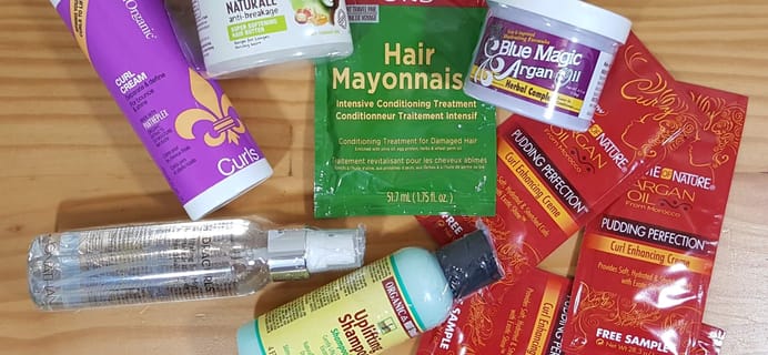 CurlKit April 2016 Subscription Box Review