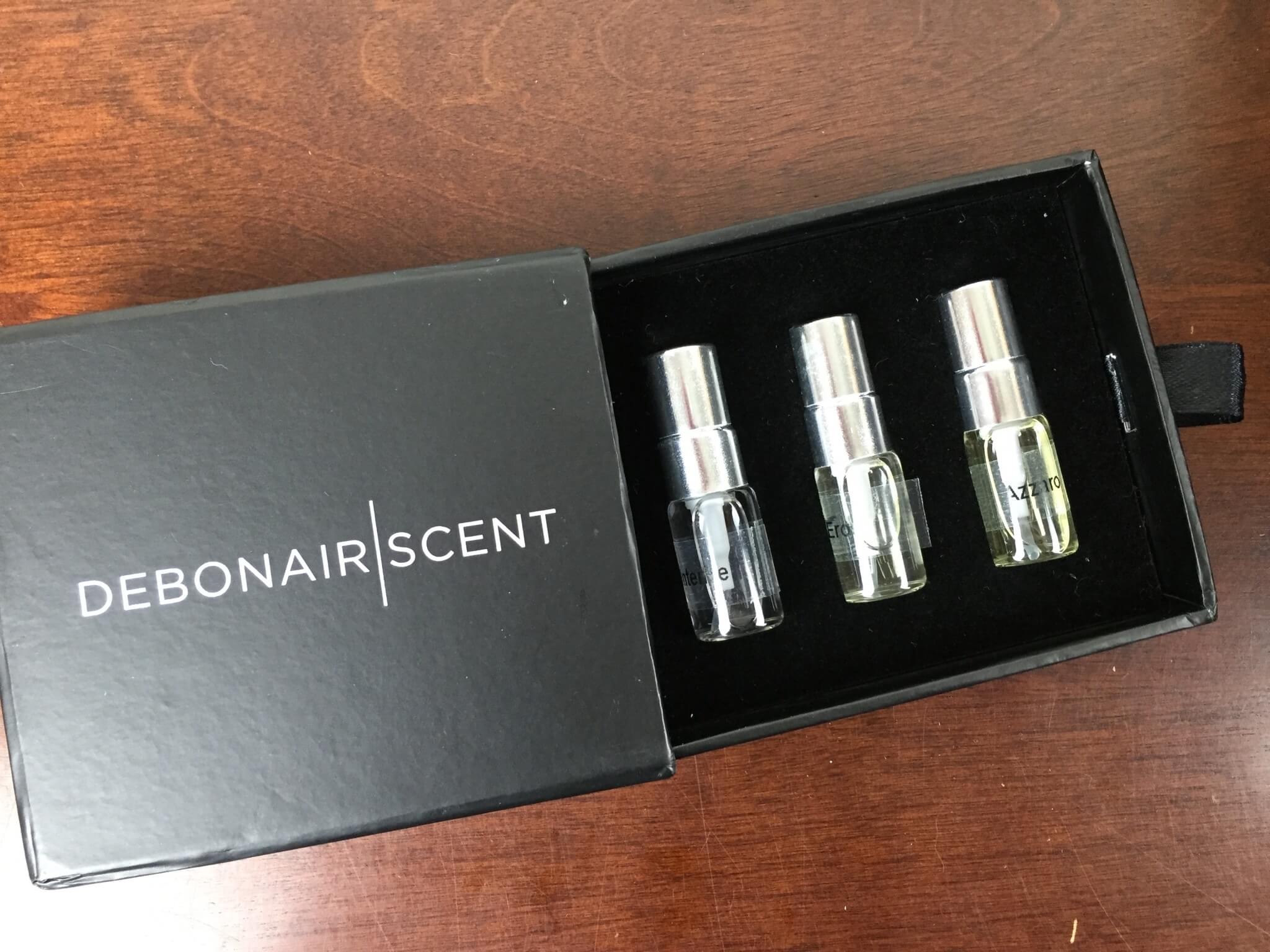 Debonair Scent Box April 2016 review