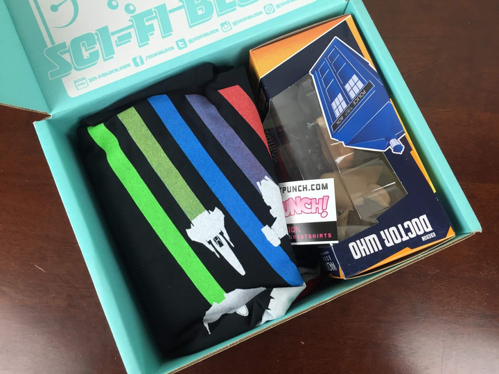 sci fi block april 2016 unboxing