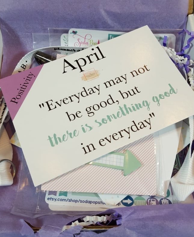 The Planner Addict Box April 2016 Subscription Box Review