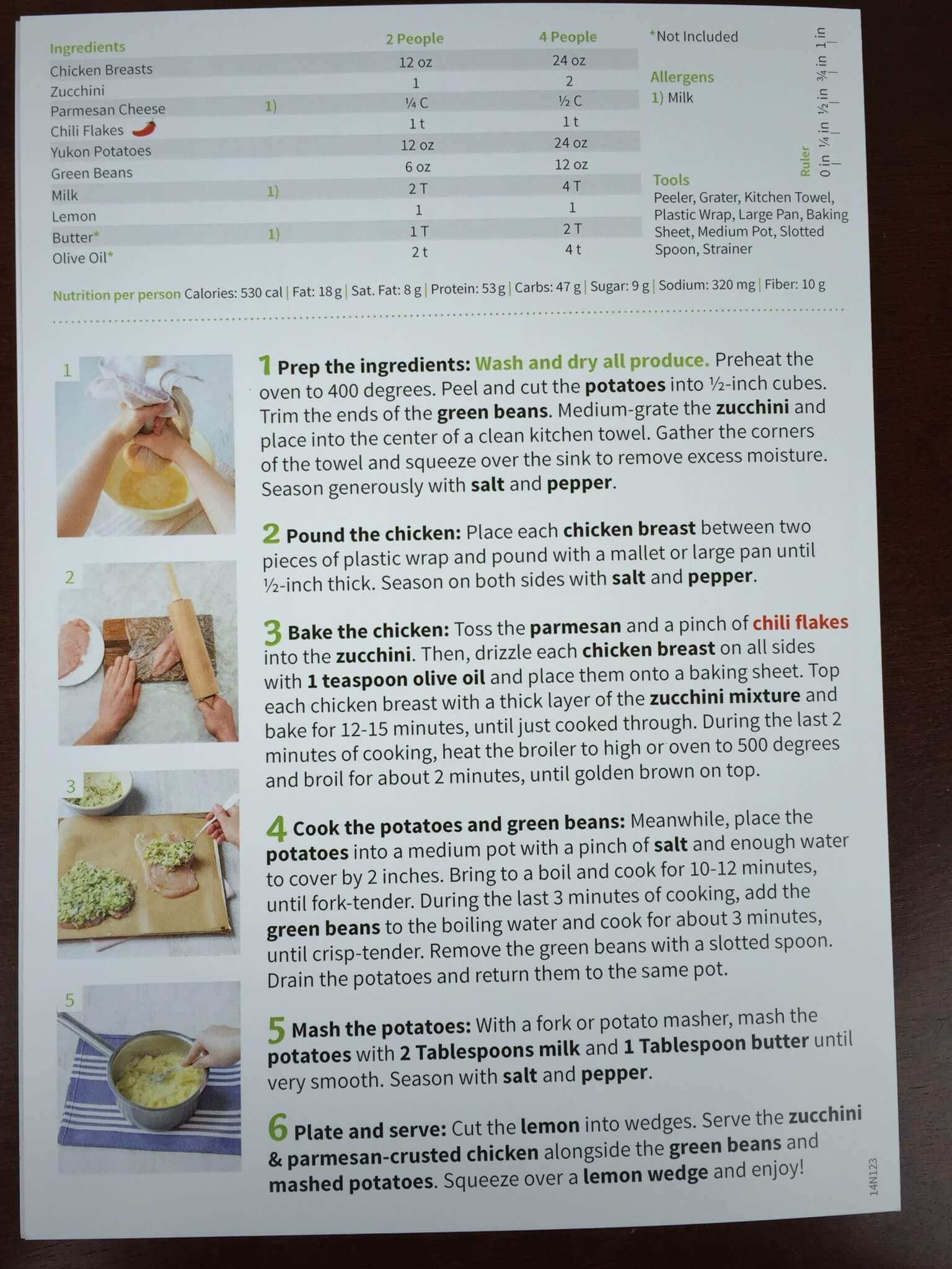 Hello Fresh Box April 2016 (9)