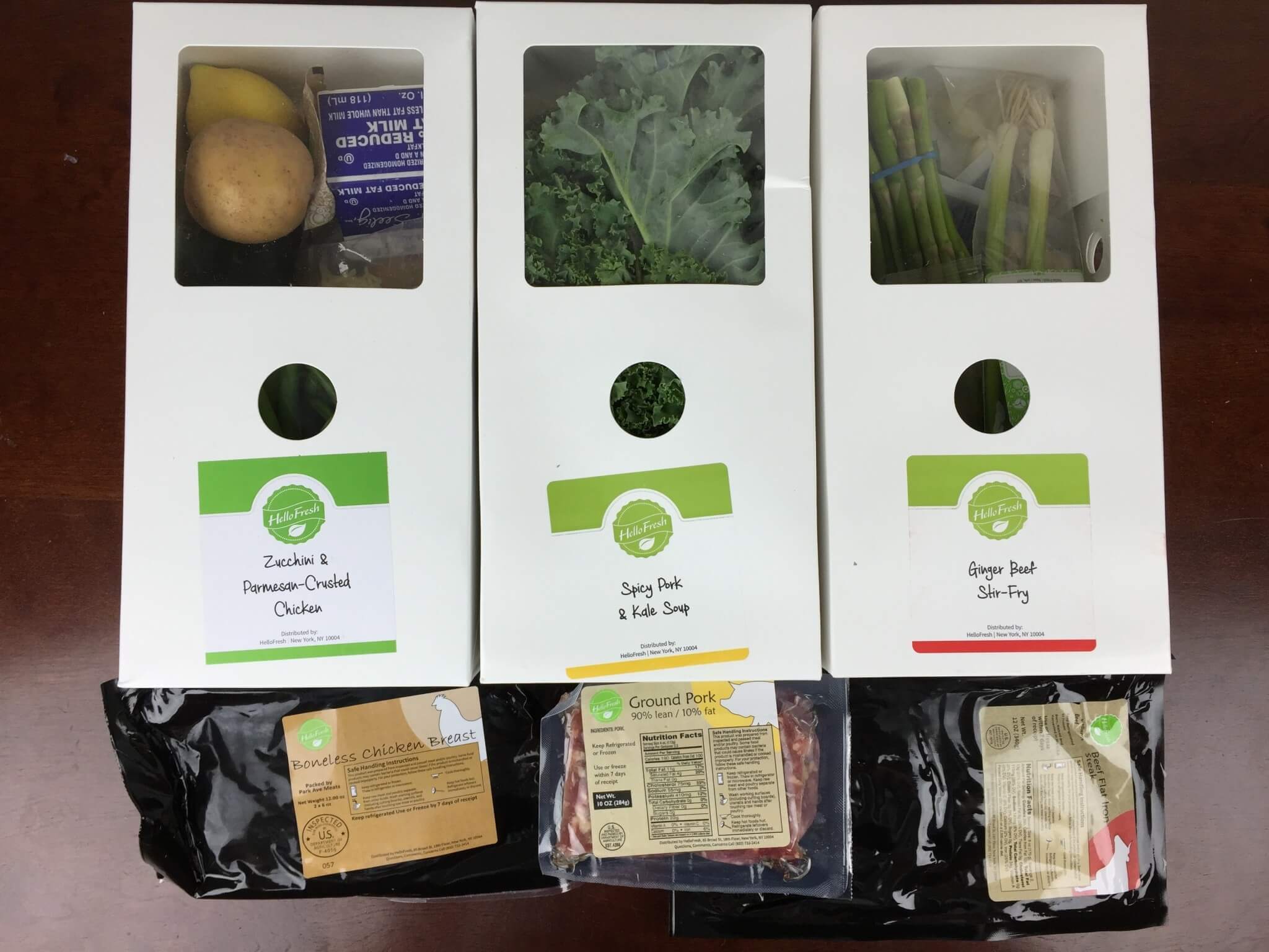 Hello Fresh Box April 2016 review