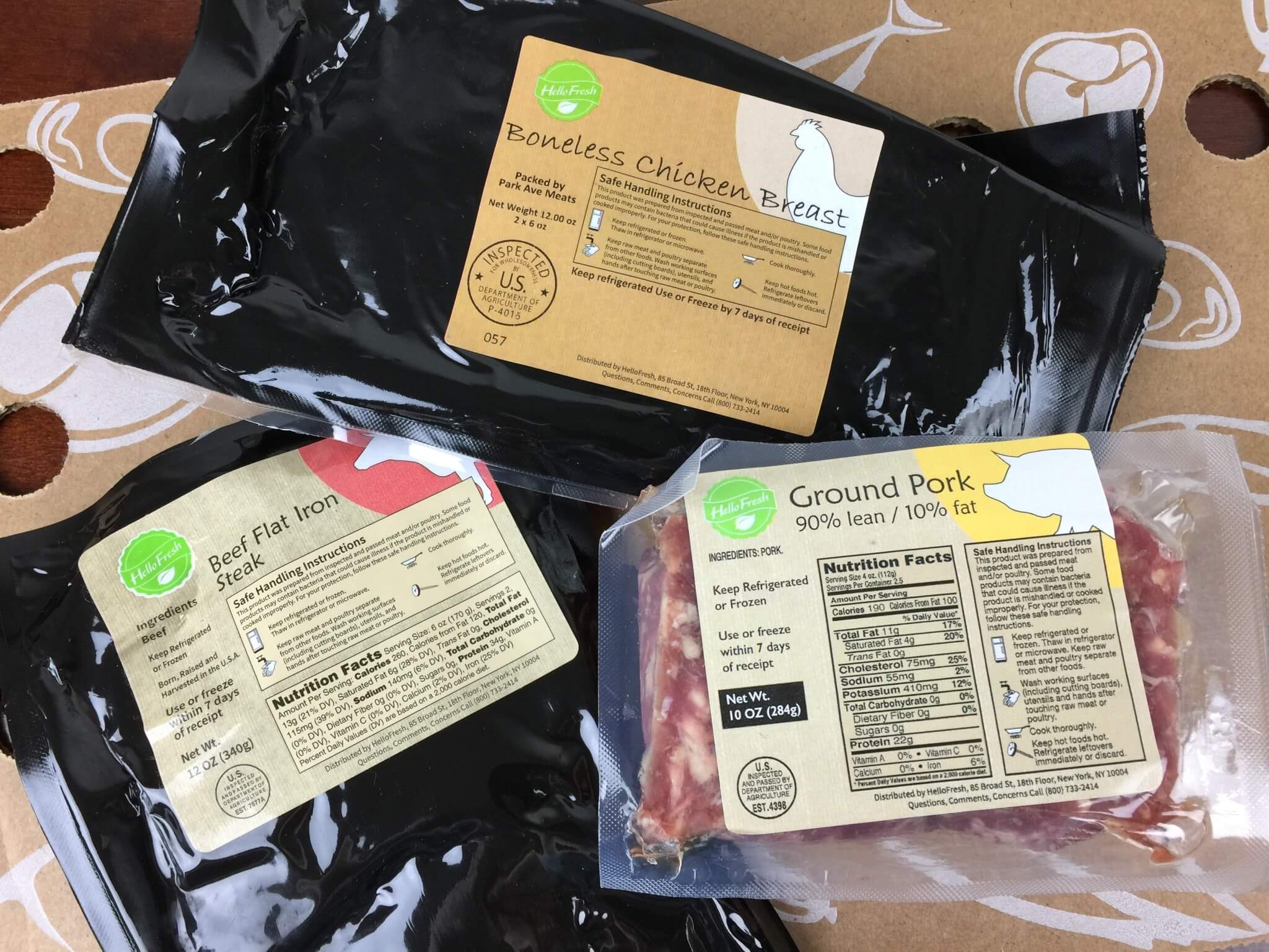 Hello Fresh Box April 2016 (1)