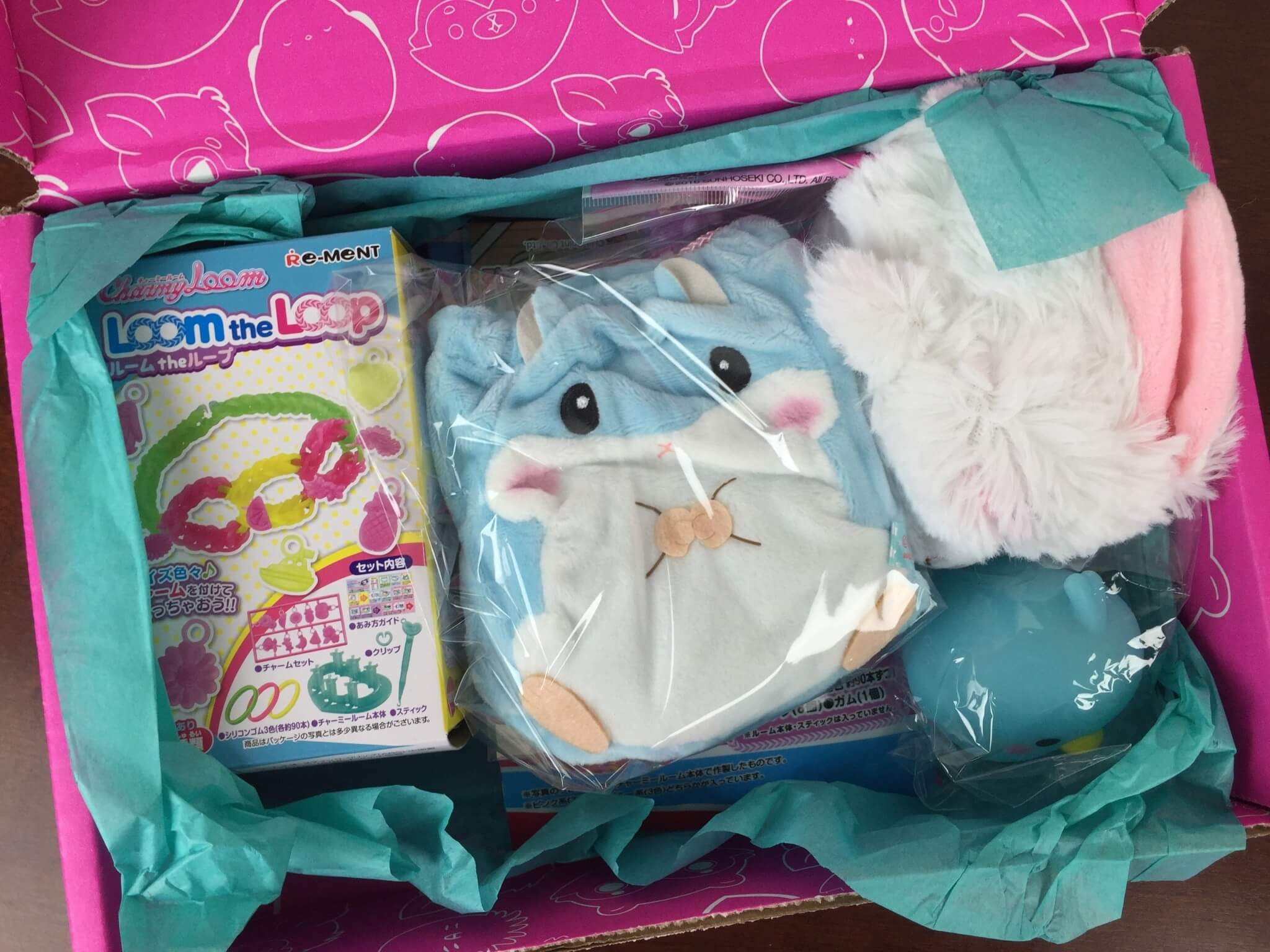 Doki Doki Box April 2016 unboxed