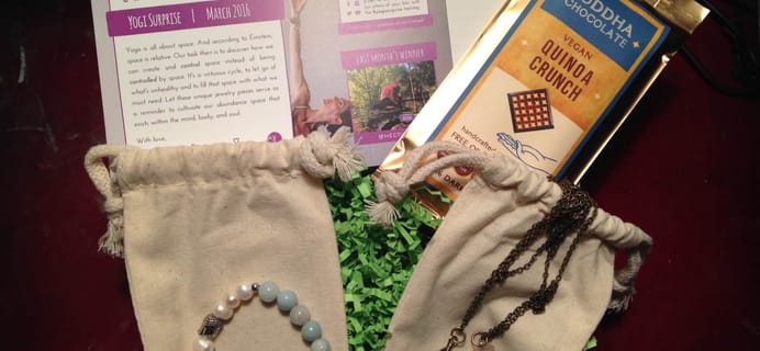 Yogi Surprise Jewelry Box March 2016 Subscription Review & Coupon