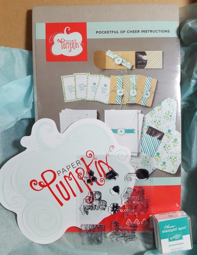 Paper Pumpkin March 2016 Subscription Box Review – Sign Up by 4/10 for Free Extra Stamp!