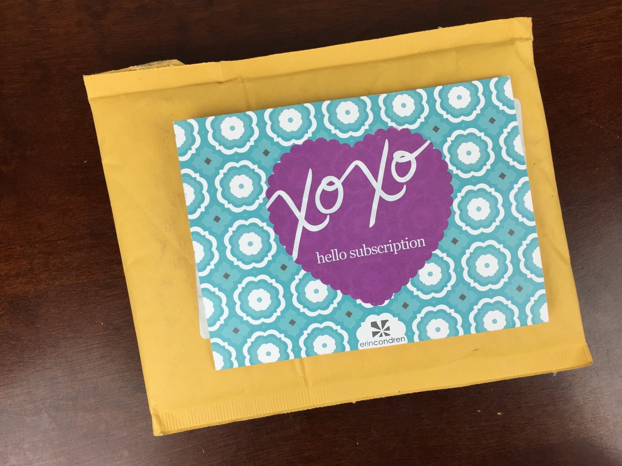 Ink Drop March 2016 box