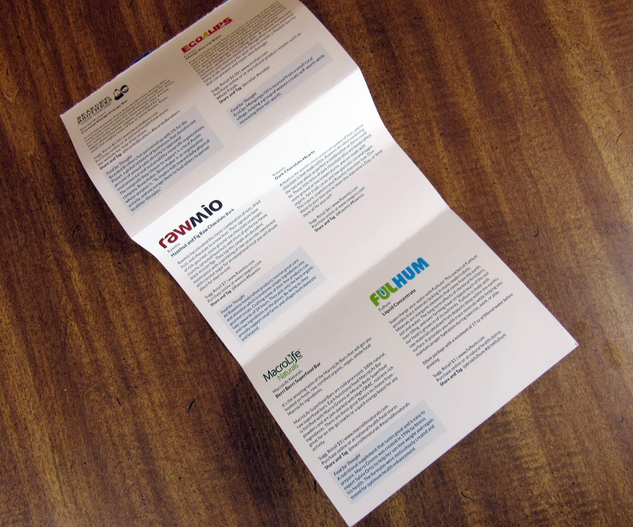 Information Card