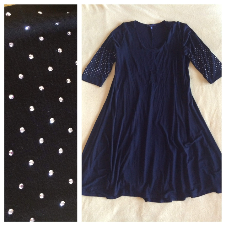 Karen Kane Embellished Cuff Dress (2X)