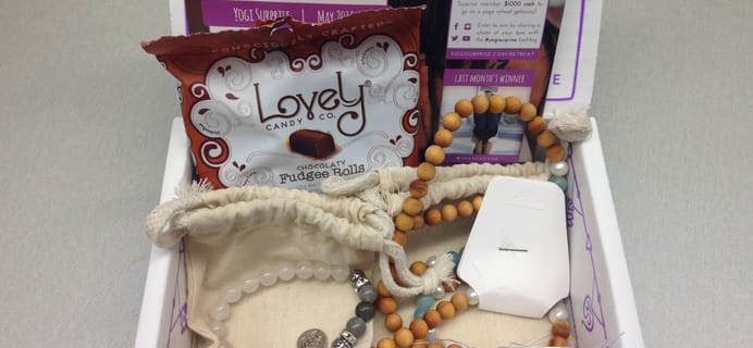Yogi Surprise Jewelry Box May 2016 Subscription Review & Coupon