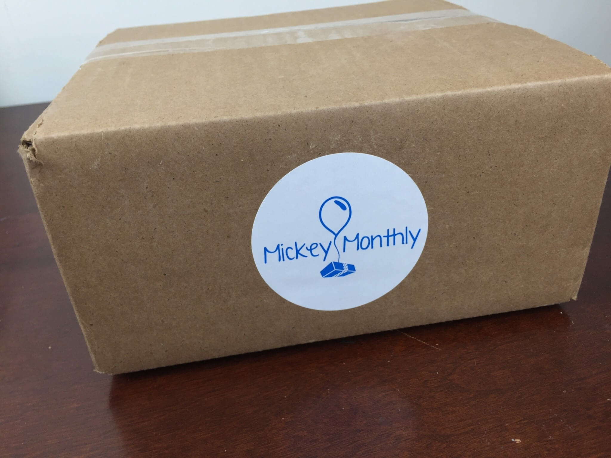 Mickey Monthly Box May 2016 box