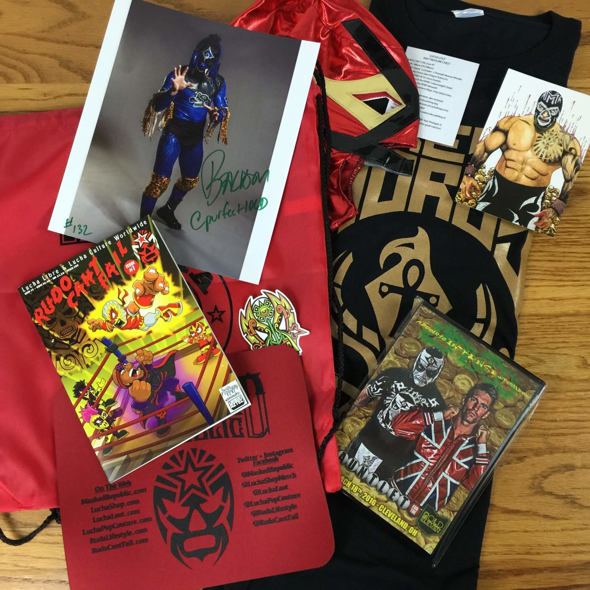 Lucha Loot Subscription Box Review & Coupon – May 2016