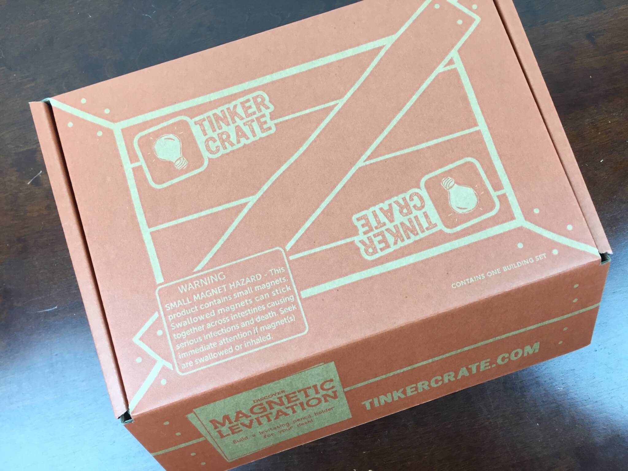 Tinker Crate May 2016 box