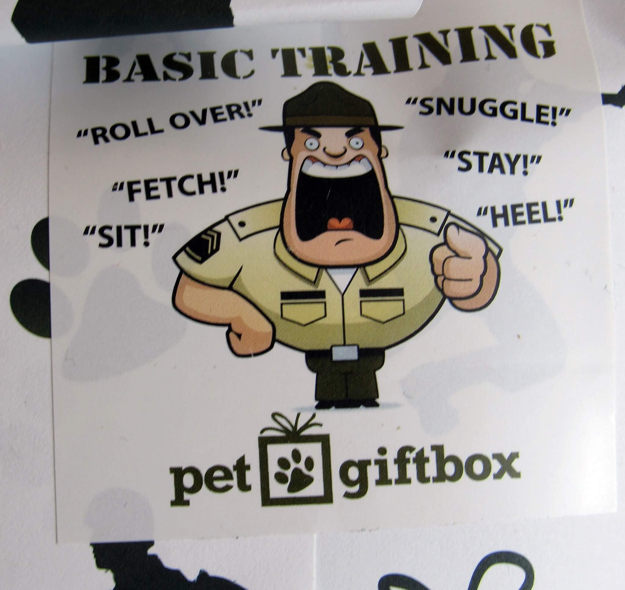 Sticker Closeup