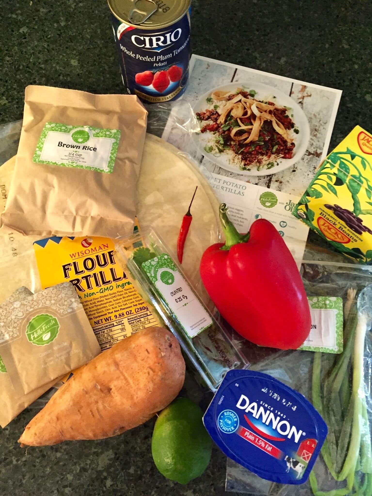Hello Fresh Veggie Box May 2016 (1)