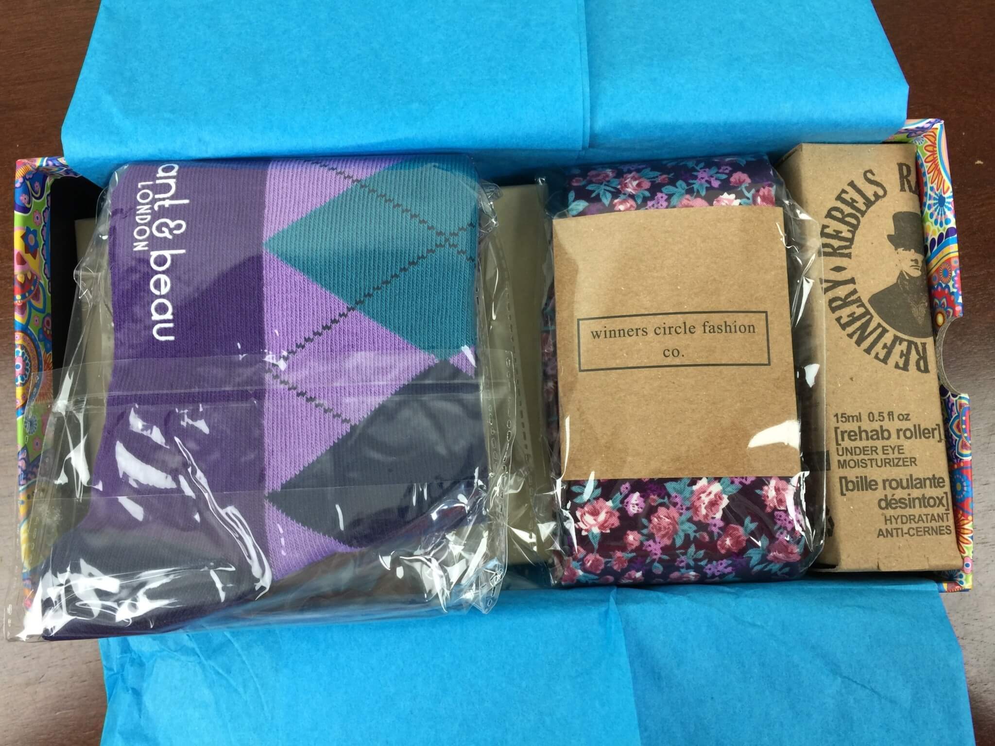 Menswear Club Box May 2016 unboxed