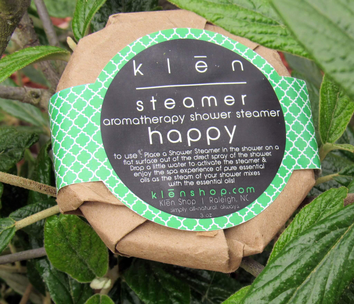 Klen Shower Steamer in Happy