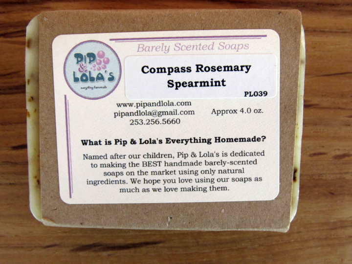 Compass Rosemary Spearmint Soap