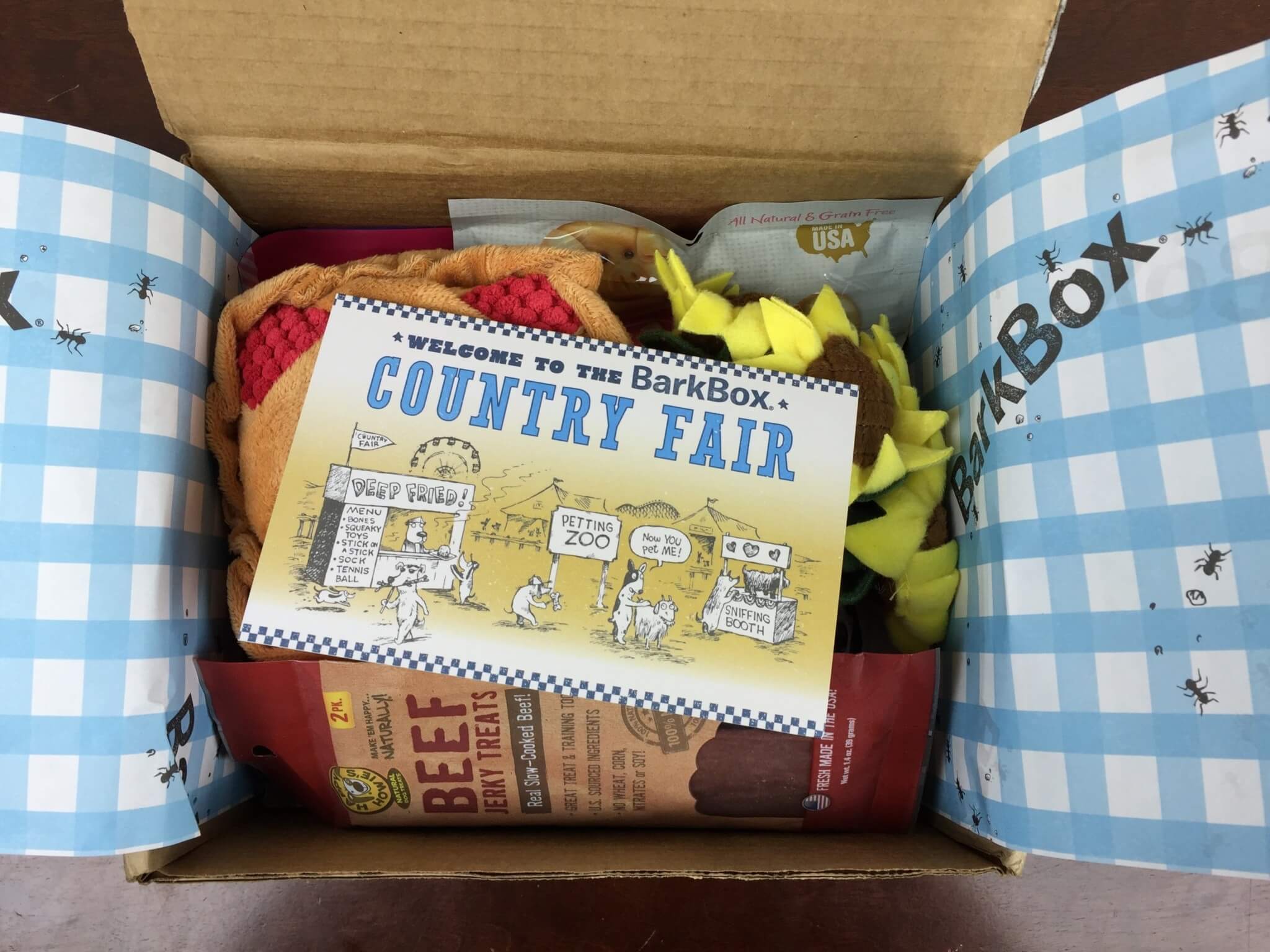 BarkBox May 2016 unboxed