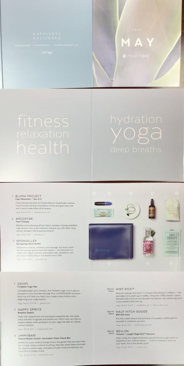 POPSUGAR must have box may 2016 IMG_0315