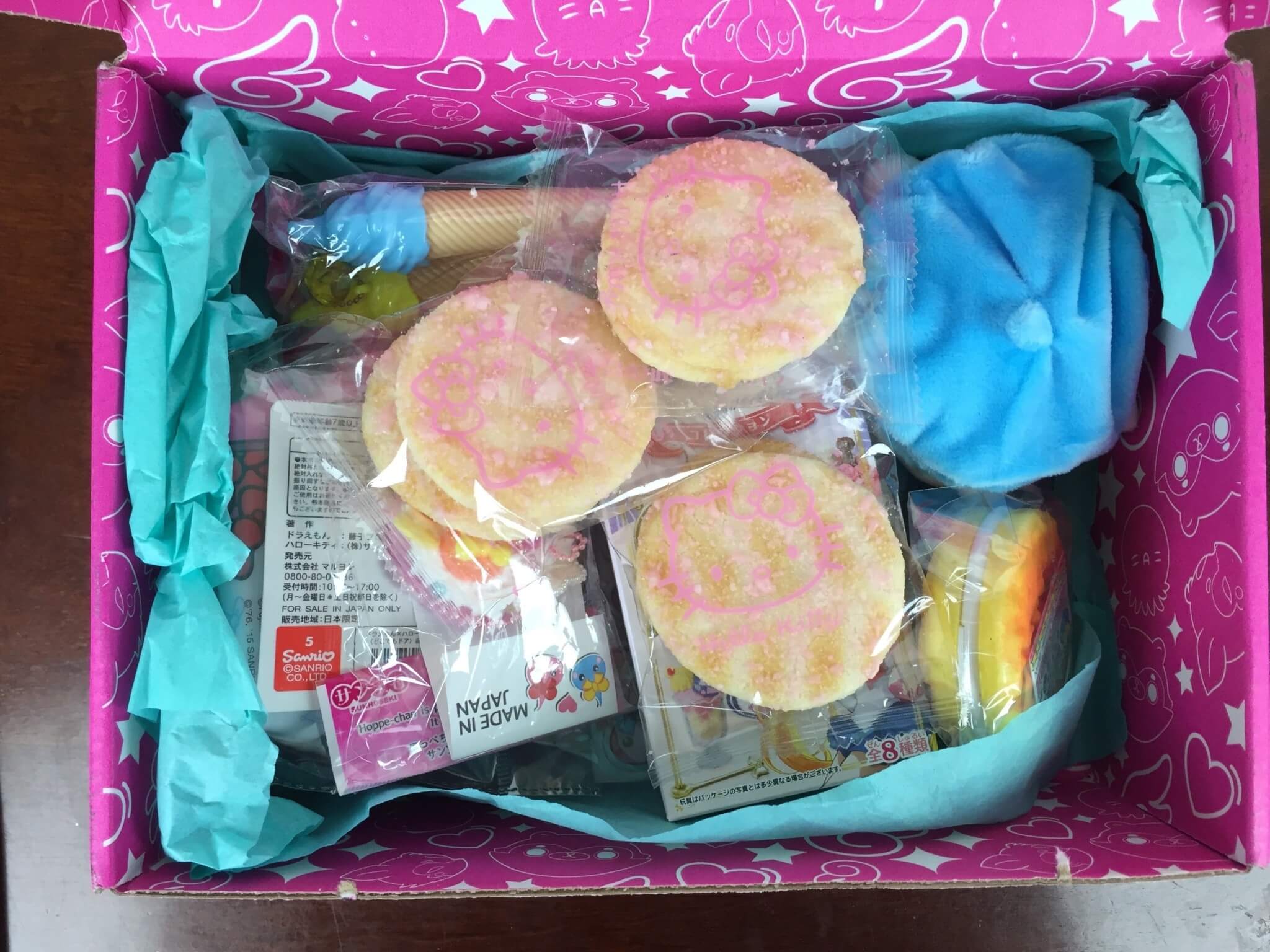 Doki Doki Box May 2016 unboxing