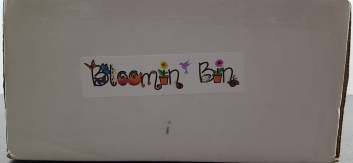 Bloomin’ Bin Subscription Box Review & Coupon – April 2016