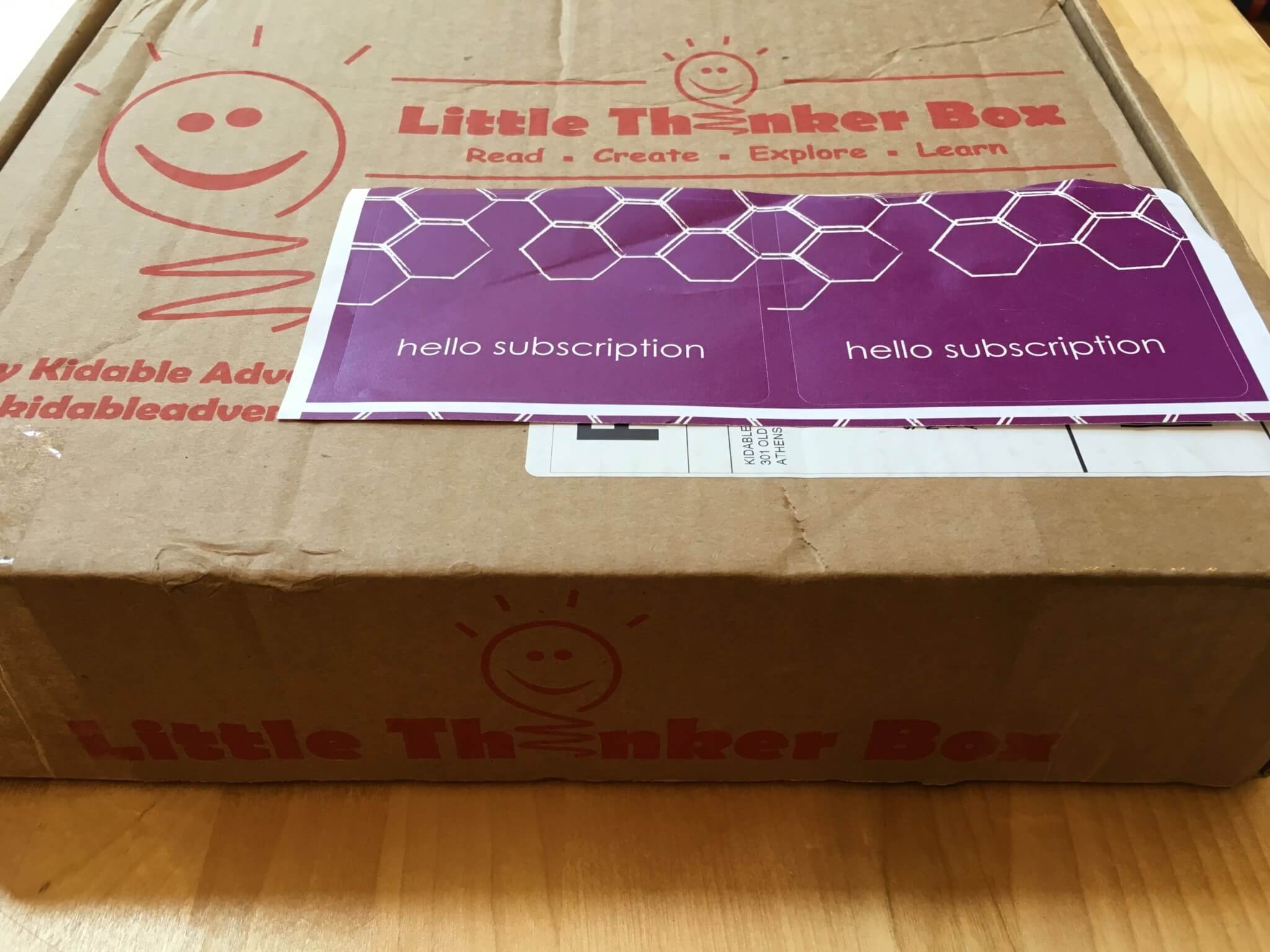 July 2016 Little Thinker Box Subscription Box Review