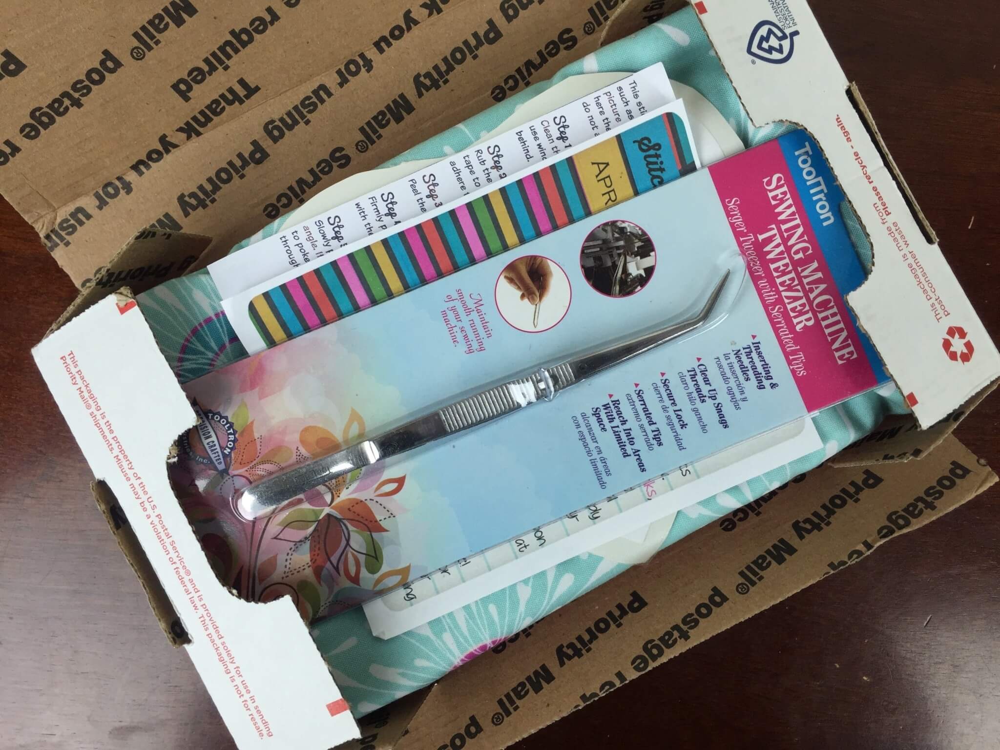 Stitch Box Monthly April 2016 box