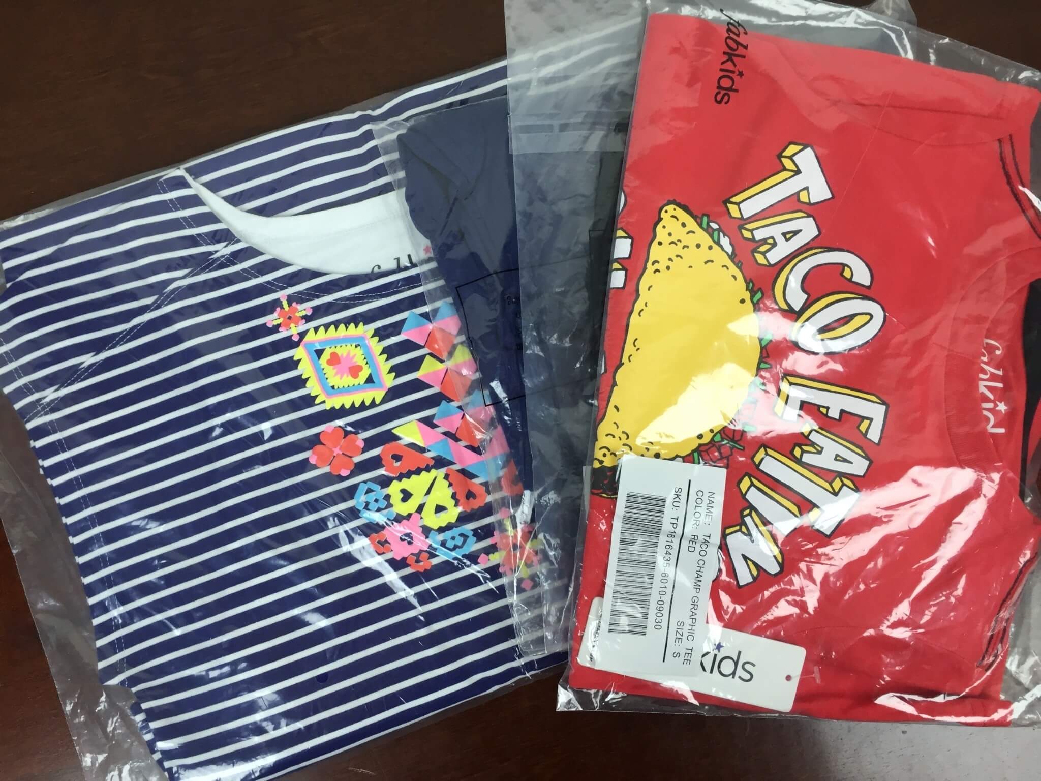 FabKids May 2016 unboxed
