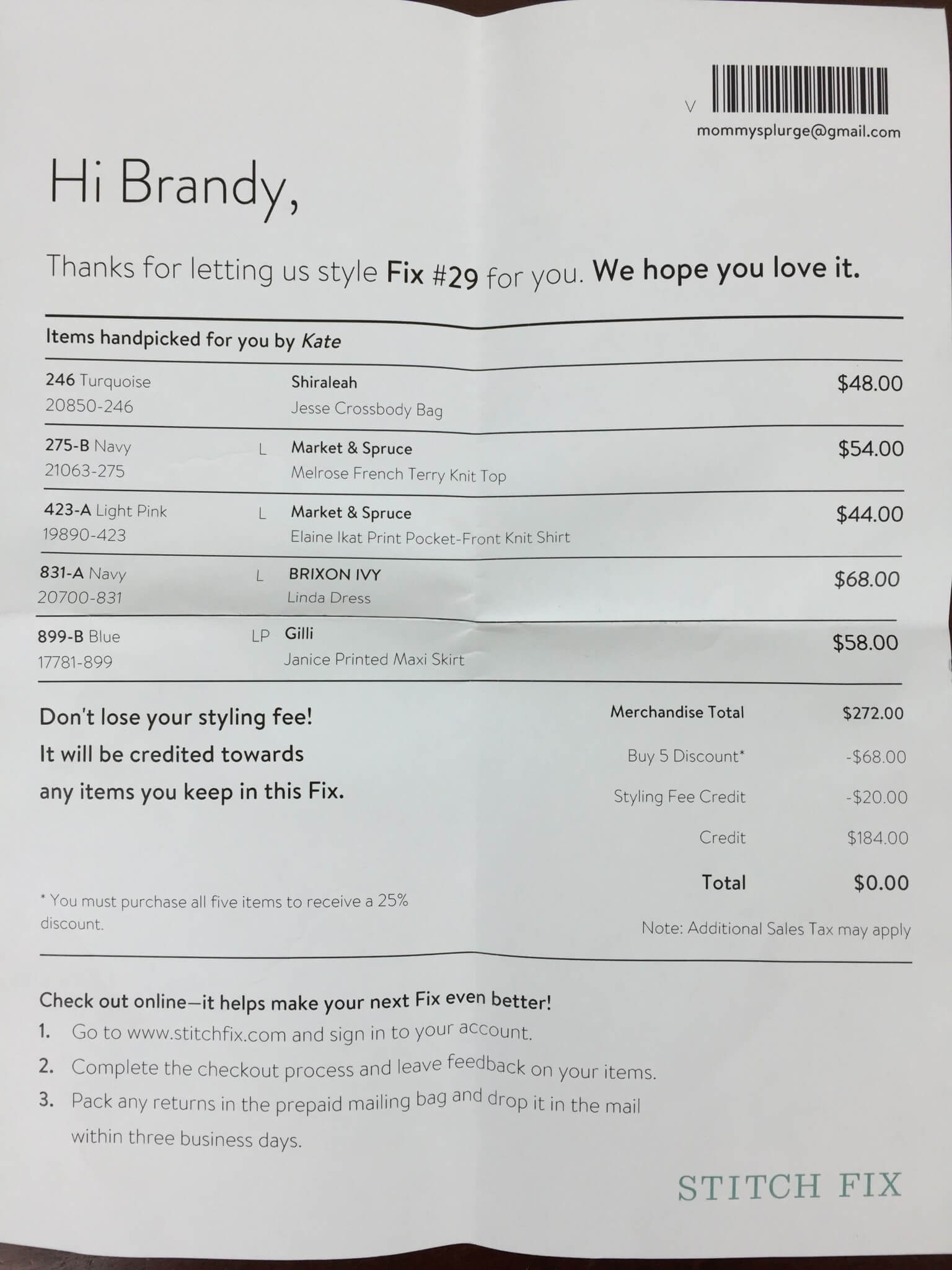 Stitch Fix Box May 2016 (1)
