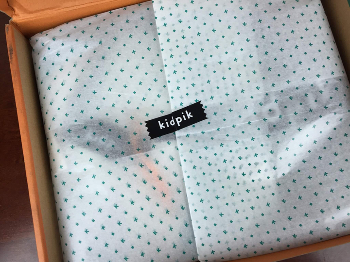 Kidpik June 2016 unboxing