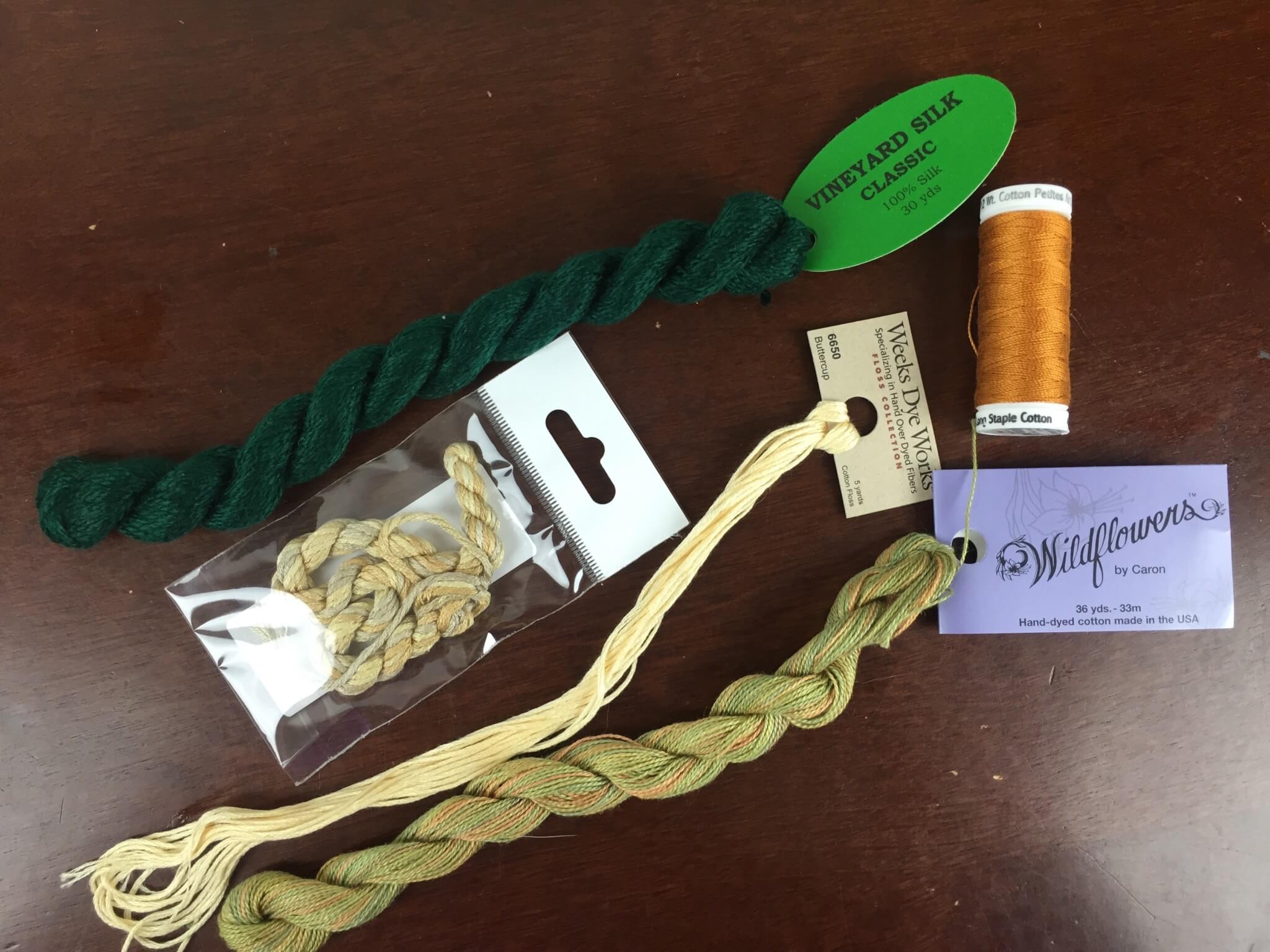 Just The Threads Box June 2016 review