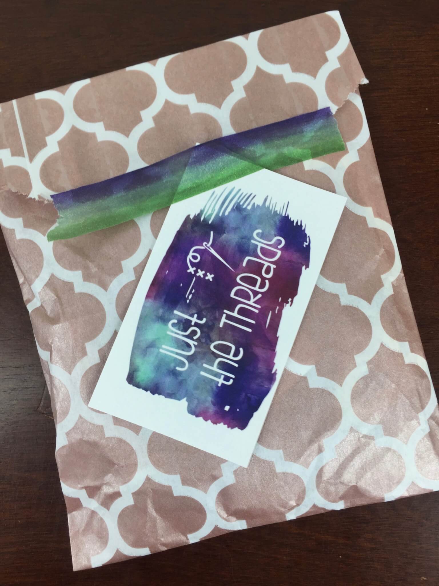 Just the Threads June 2016 Subscription Box Review + Coupon