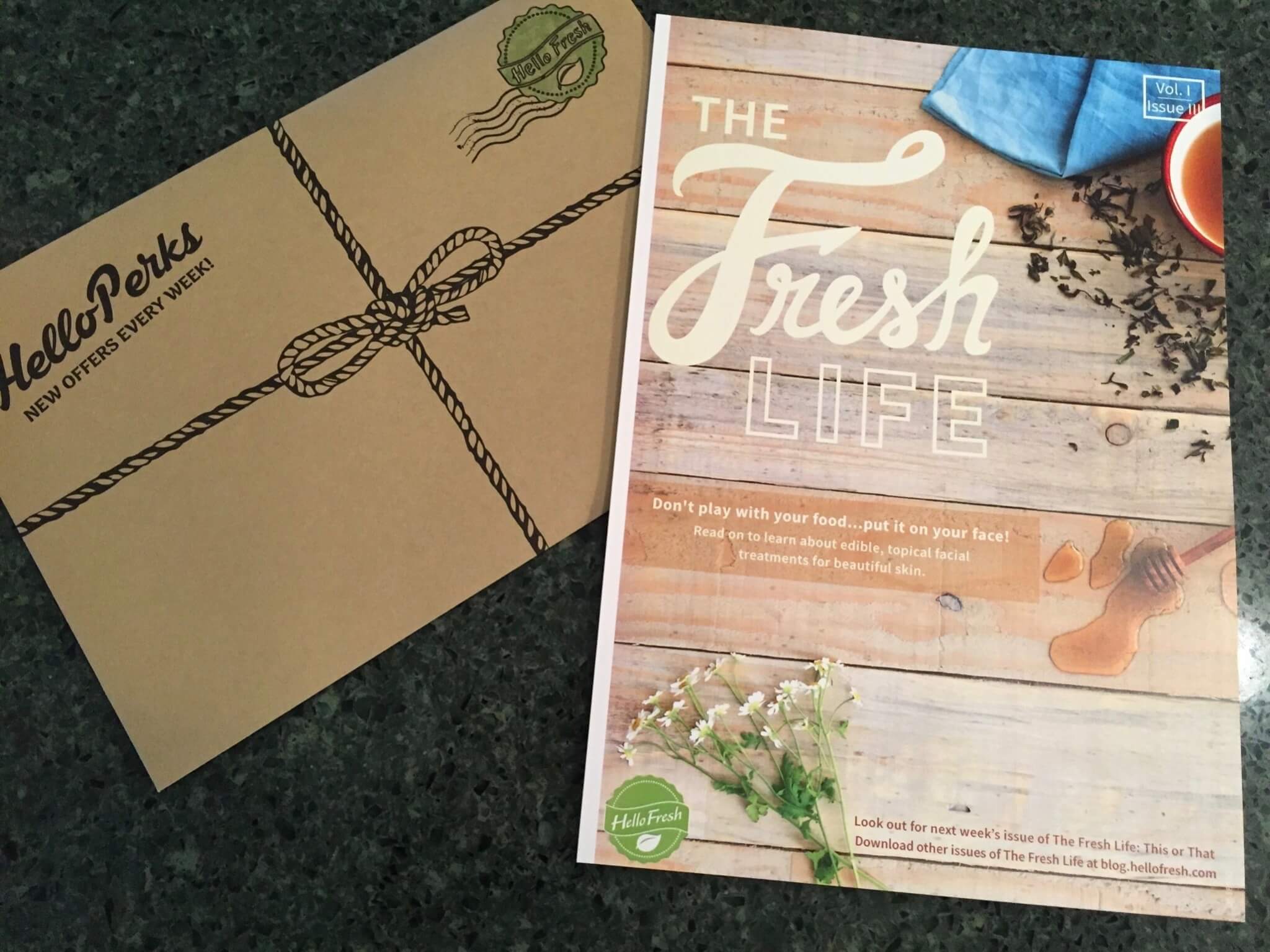 Hello Fresh Veggie Box June 2016 (1)