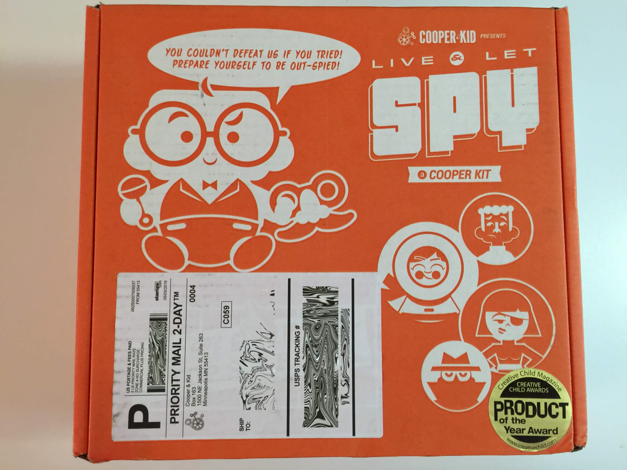 Cooper & Kid Subscription Box Review + Coupon – Live + Let Spy Box