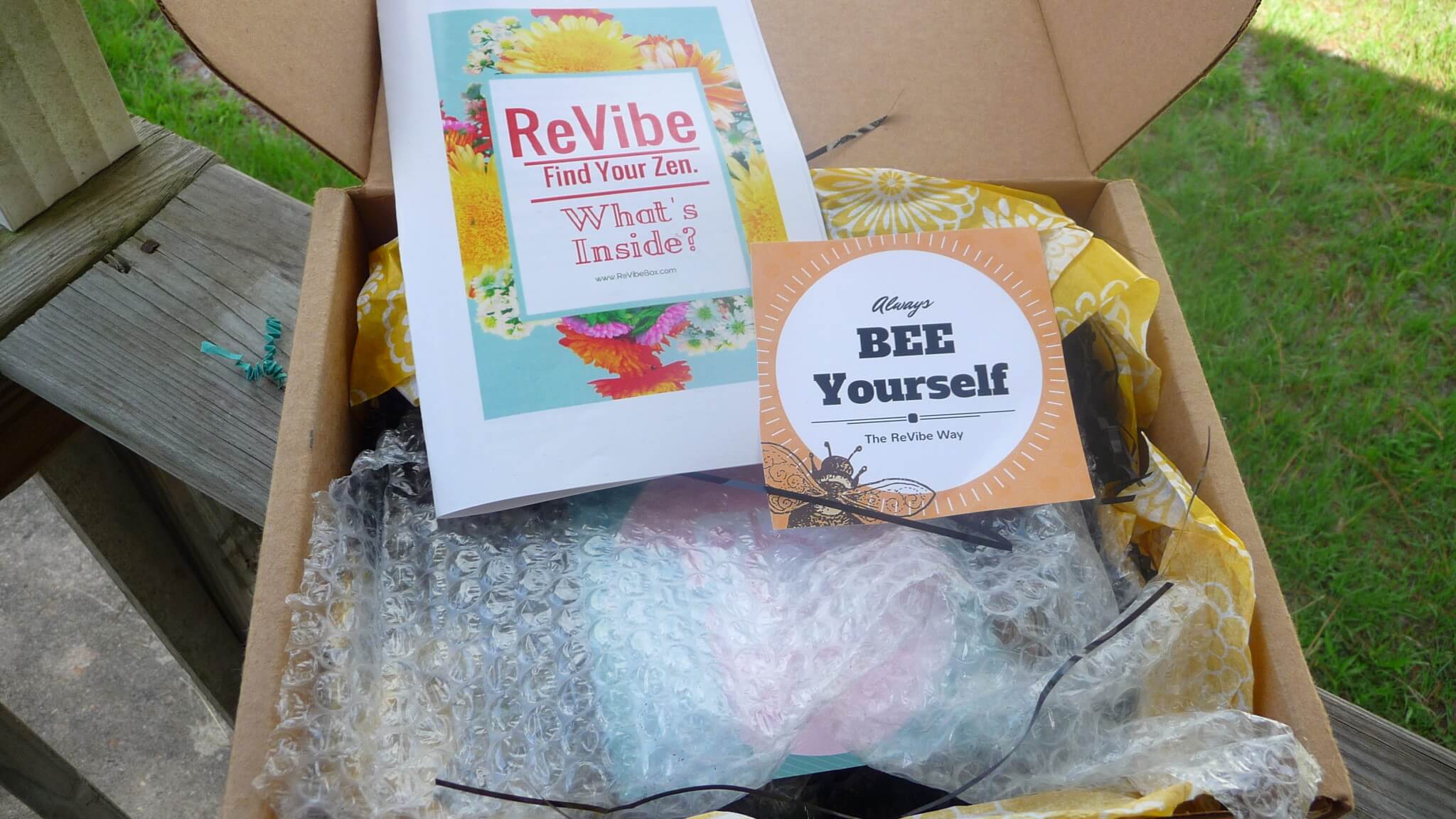 ReVibe June 2016 Subscription Box Review + Coupon – Bee Yourself Box