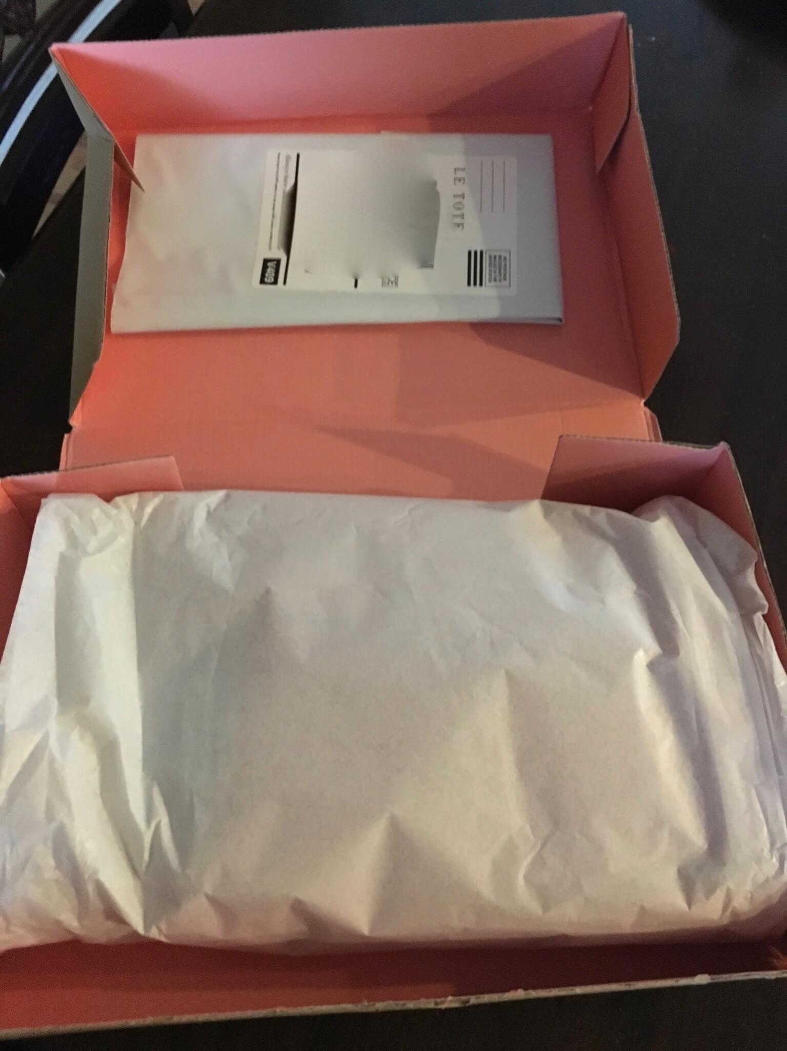 Le Tote June 2016 unboxing
