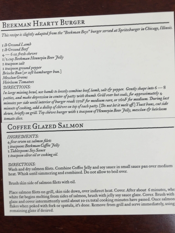 Beekman 1802 Specialty Food Club Box June 2016 (6)