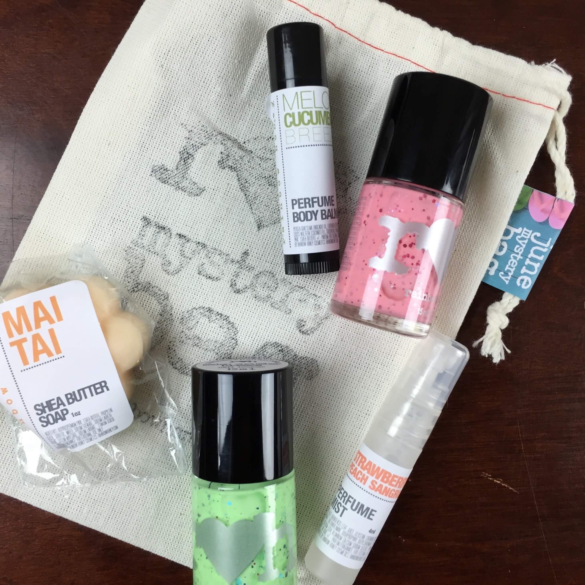 Rainbow Honey Mini Mystery Bag June 2016 review