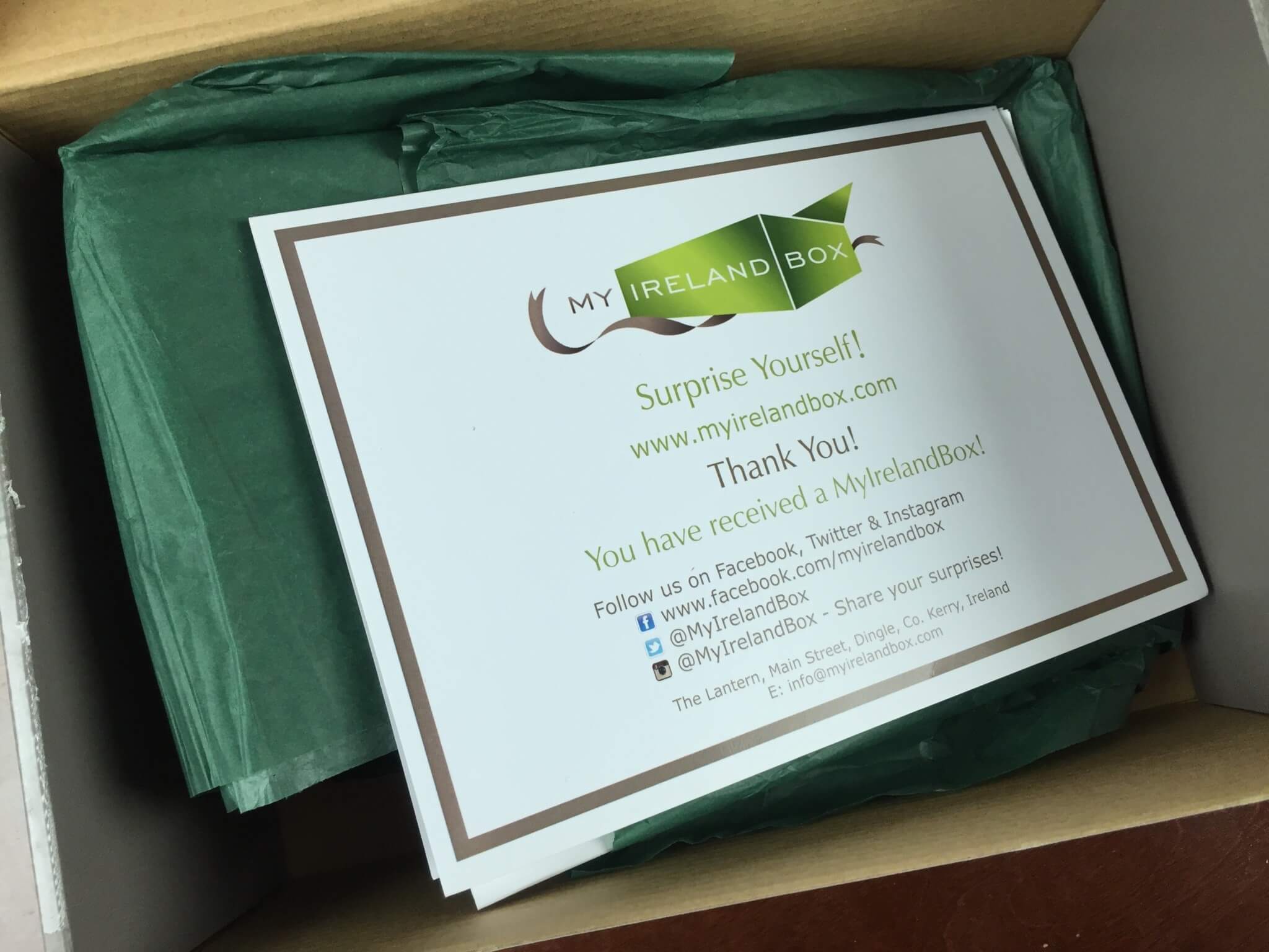 My Ireland Box June 2016 Subscription Box Review