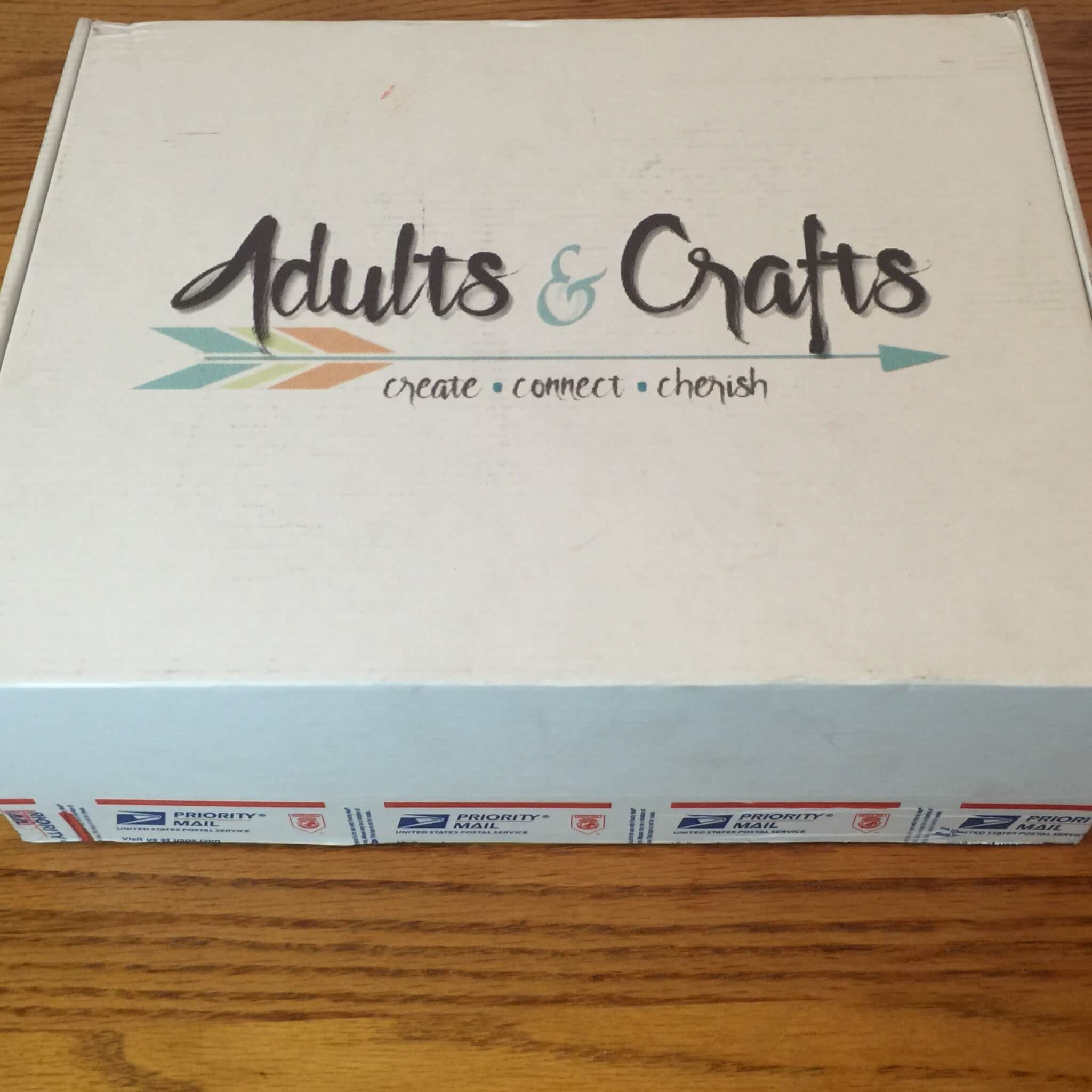 Adults & Crafts Subscription Box Review + Coupon – June 2016