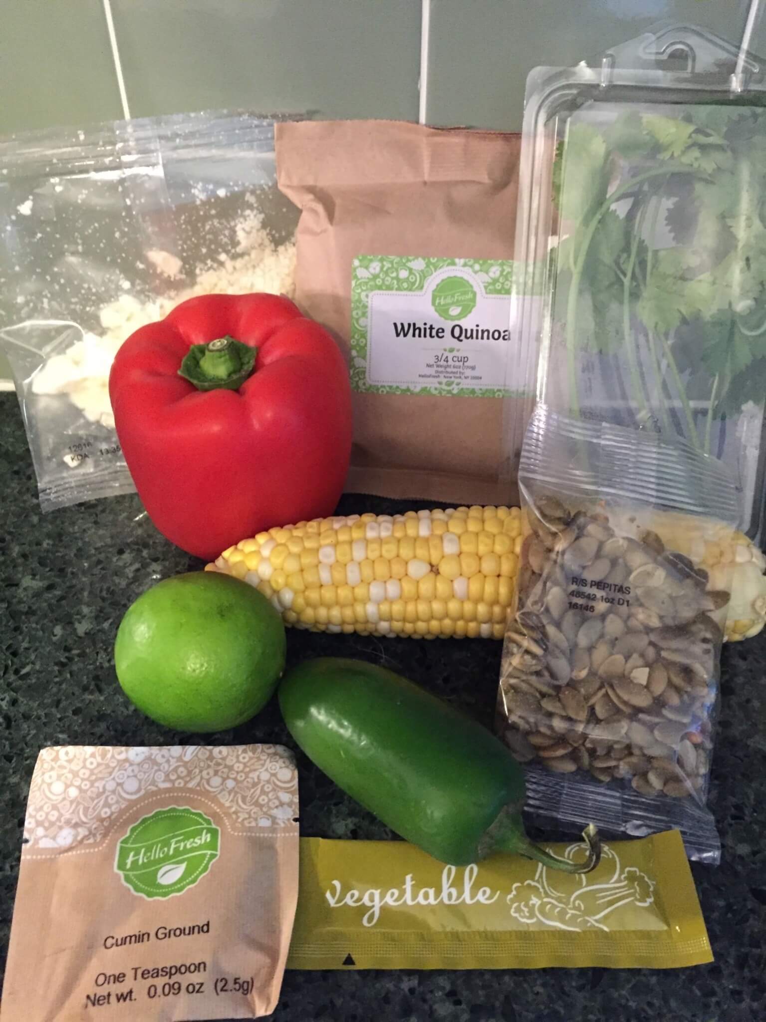 Hello Fresh Veggie Box May-June 2016 (1)