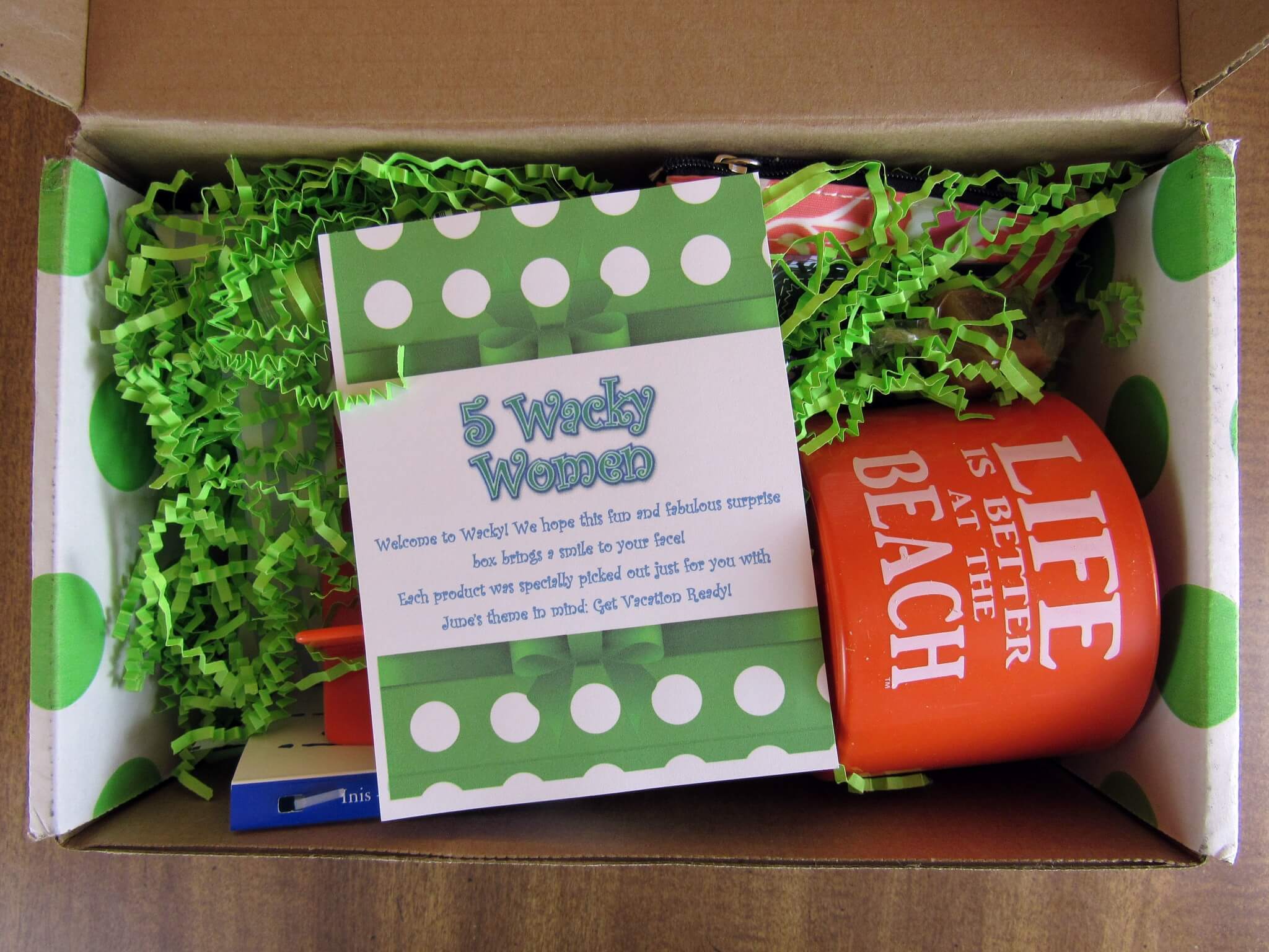 5 Wacky Women Subscription Box Review – June 2016