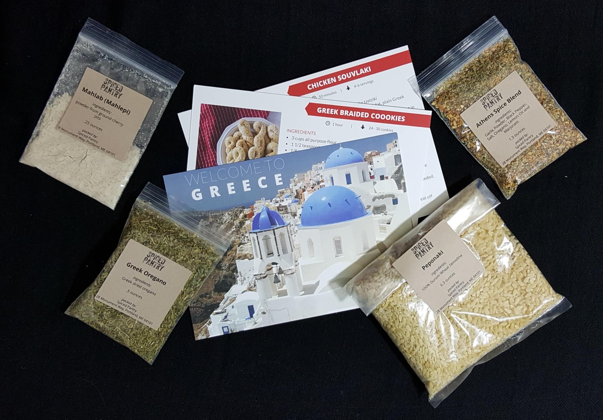 Spiced Pantry May 2016 Subscription Box Review + Coupon – “Greece”