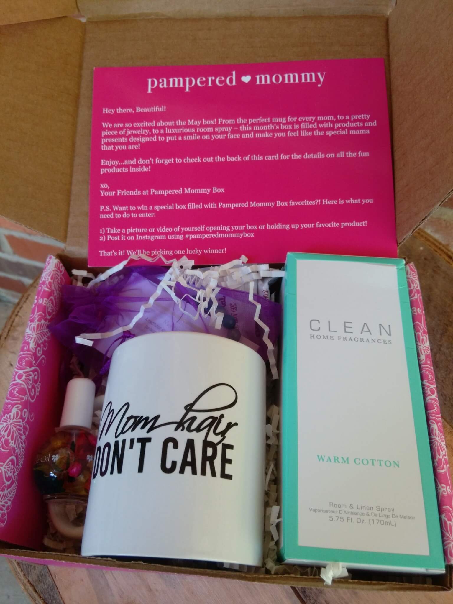 Pampered Mommy May 2016 Subscription Box Review & Coupon